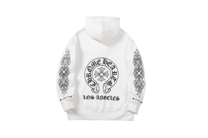 24新款chrome Hearts 克罗伈卫衣正确版马蹄连帽卫衣广州工厂批发|undefined