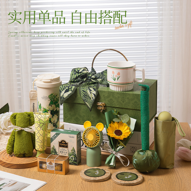教师节礼物送老师2025年新款送女老师创意实用型走心礼谢师恩礼盒|undefined