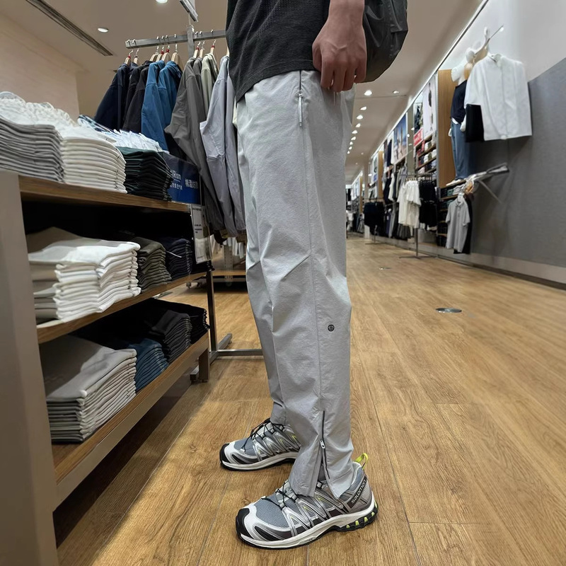 Spring Thickened Korean-Style Side-Zip Men's Straight-Leg Workwear Casual Long Pants Outdoor Hiking Sports Pants Spring Thickened Korean-Style Side-Zip Men's Straight-Leg Workwear Casual Long Pants Outdoor Hiking Sports Pants