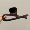 1#chocolate brown-fish tail about 11.5cm