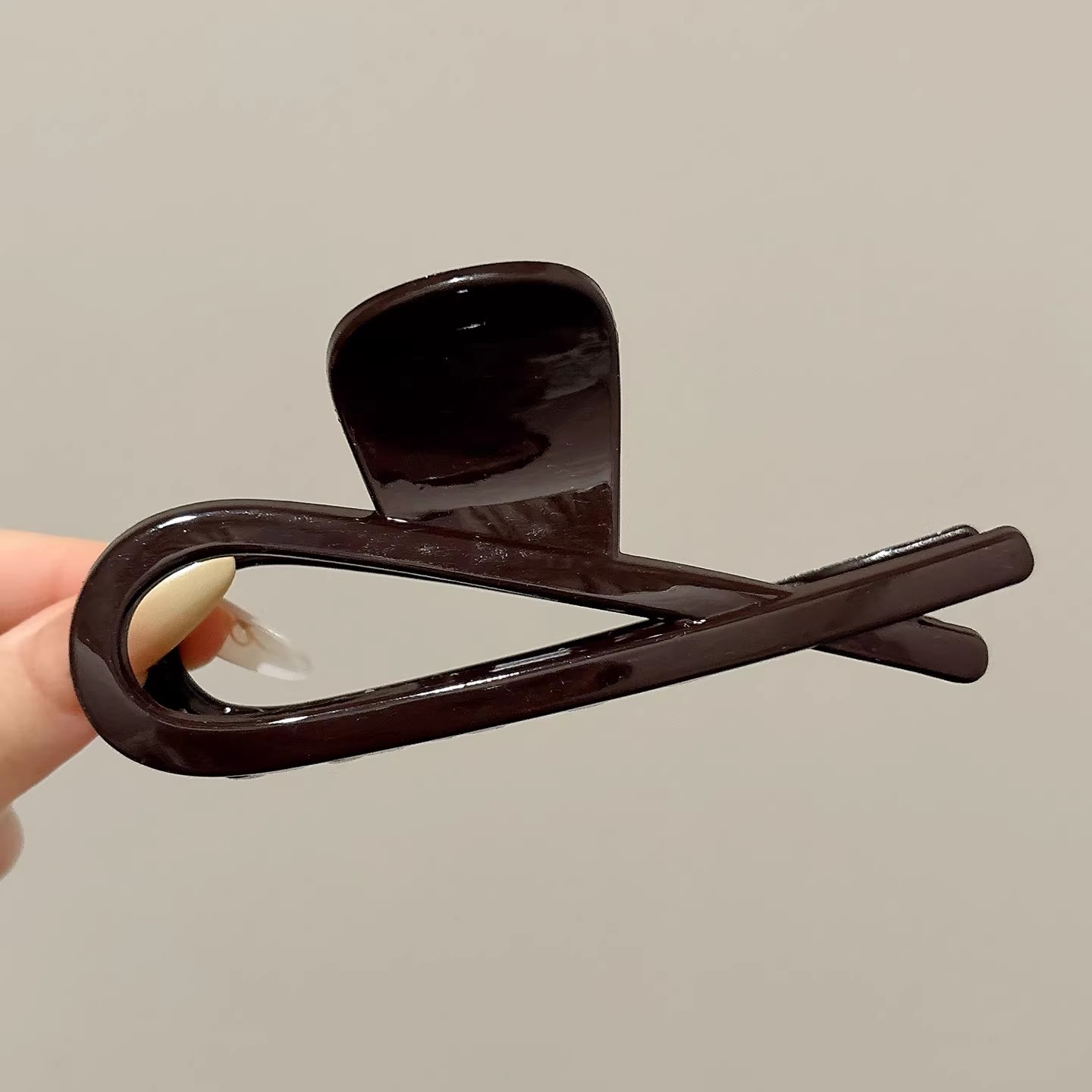1#Chocolate brown-fish tail about 11.5cm