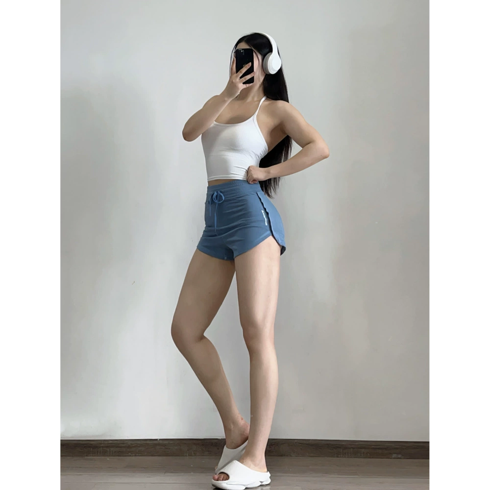 Спортивные шорты, брюки, sexy underwear для коррекции формы бедер, комплект, зеленый защитный нижний белье для зала