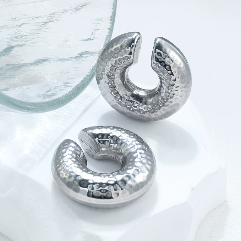 Серьги из нержавеющей стали, европейский стиль, 18 К, оптовая продажа