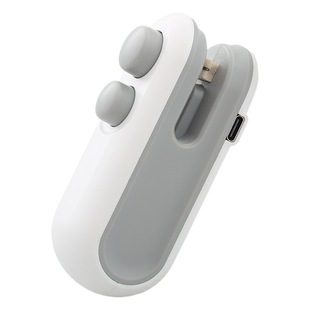 Cutting and sealing dual-purpose mini sealing machine magnetic suction small snack sealing machine portable quick heat usb hand pressure heat sealing machine min