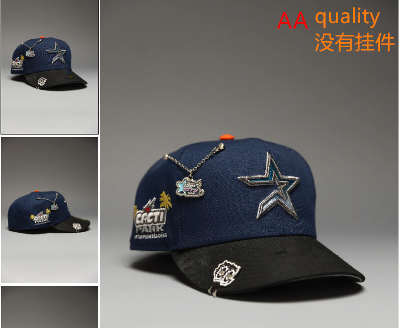 Comercio exterior transfronterizo al por mayor 2026 AA gorra de boca de pato bordado tridimensional ajustable gorra de hip-hop Yankees Dodgers