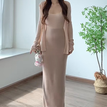 �紺Ư����ʽ��ɫ��������ȹ��Ů�ļ�2026�¿�޺ÿ����γ�ȹ��װ