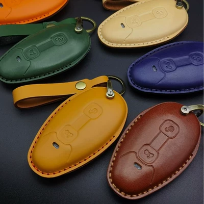 Static Rod/Key Bag: cowhide hand GTS300 leather