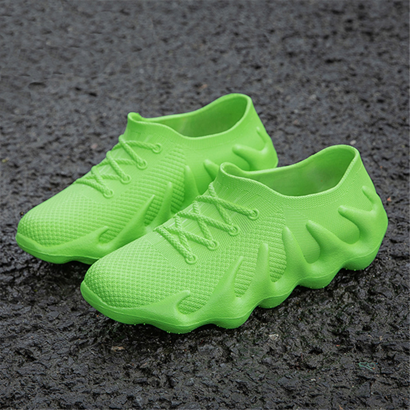 218 녹색 신발 정사이즈