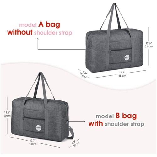新款时尚个人物品包旅行行李包座椅下可折叠随身行李包批发