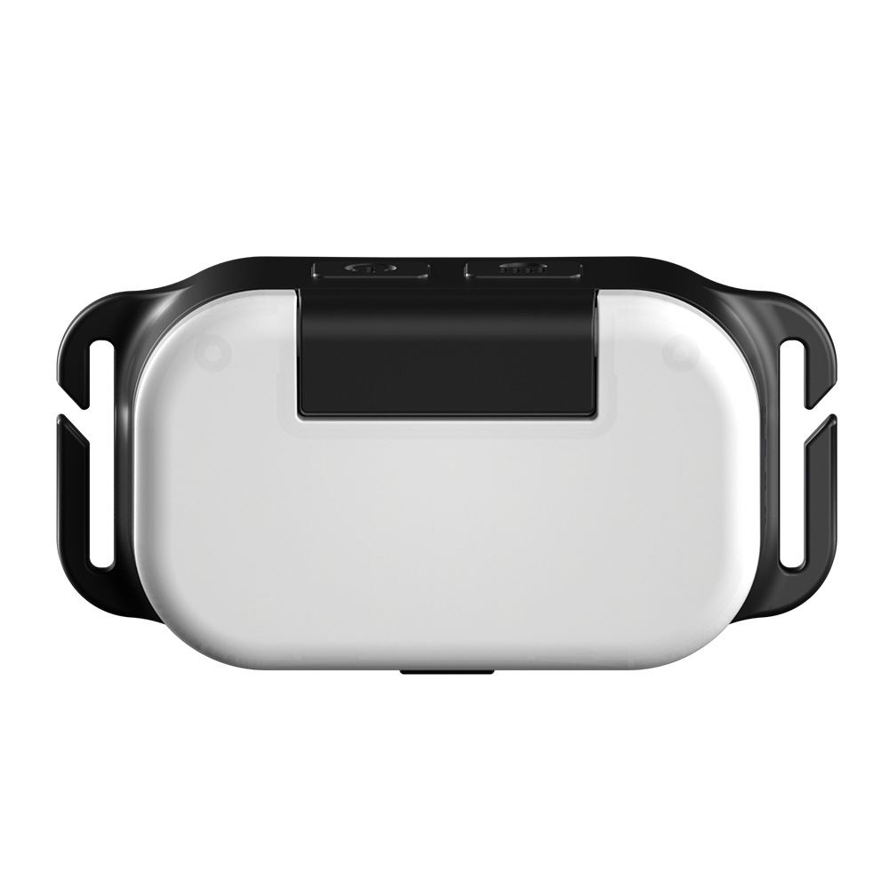 Transfronterizo nuevo USB de carga luz reflector COB faro camping montado en la cabeza de luz roja y azul parche faro