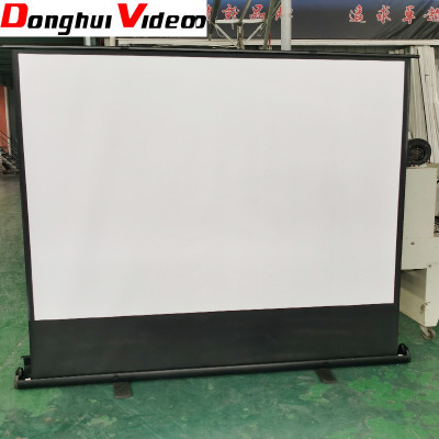 keying  Ground pull Green screen Manufacturers supply routine customized Exhibition Meeting Projector screen