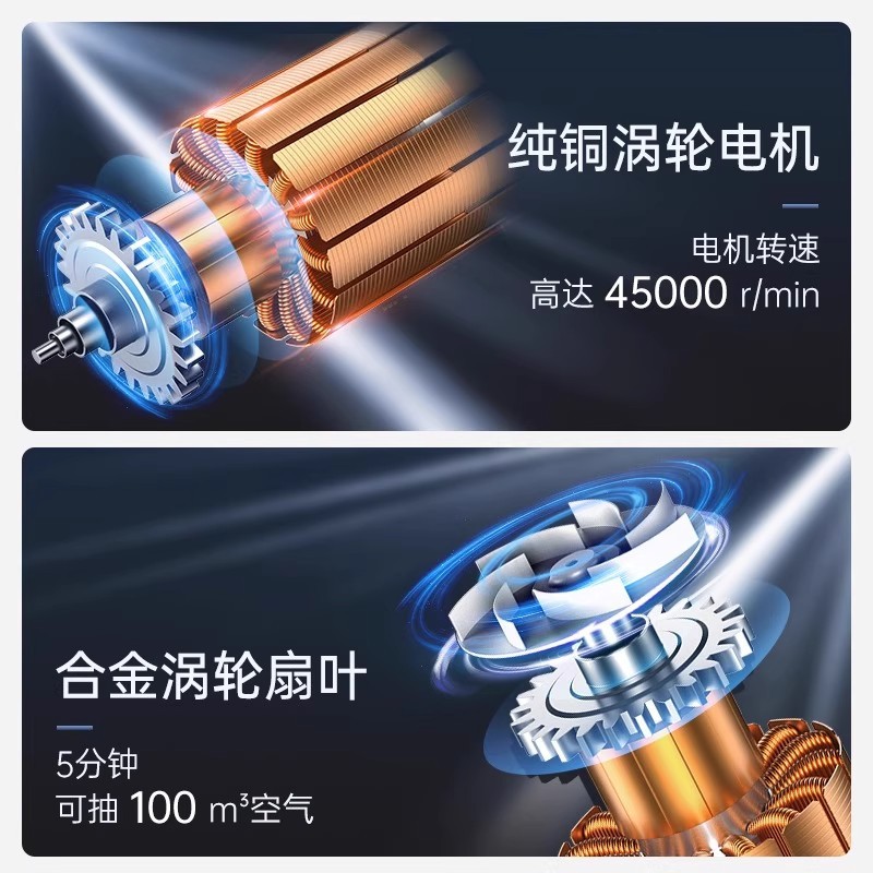 倍思 Wireless handheld small vacuum cleaner charging for car