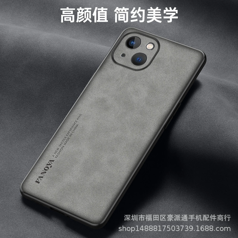 Чехол для телефона (Apple) совместимый с линейкой iPhone 6–16, отделка из овчины, защита от падения
