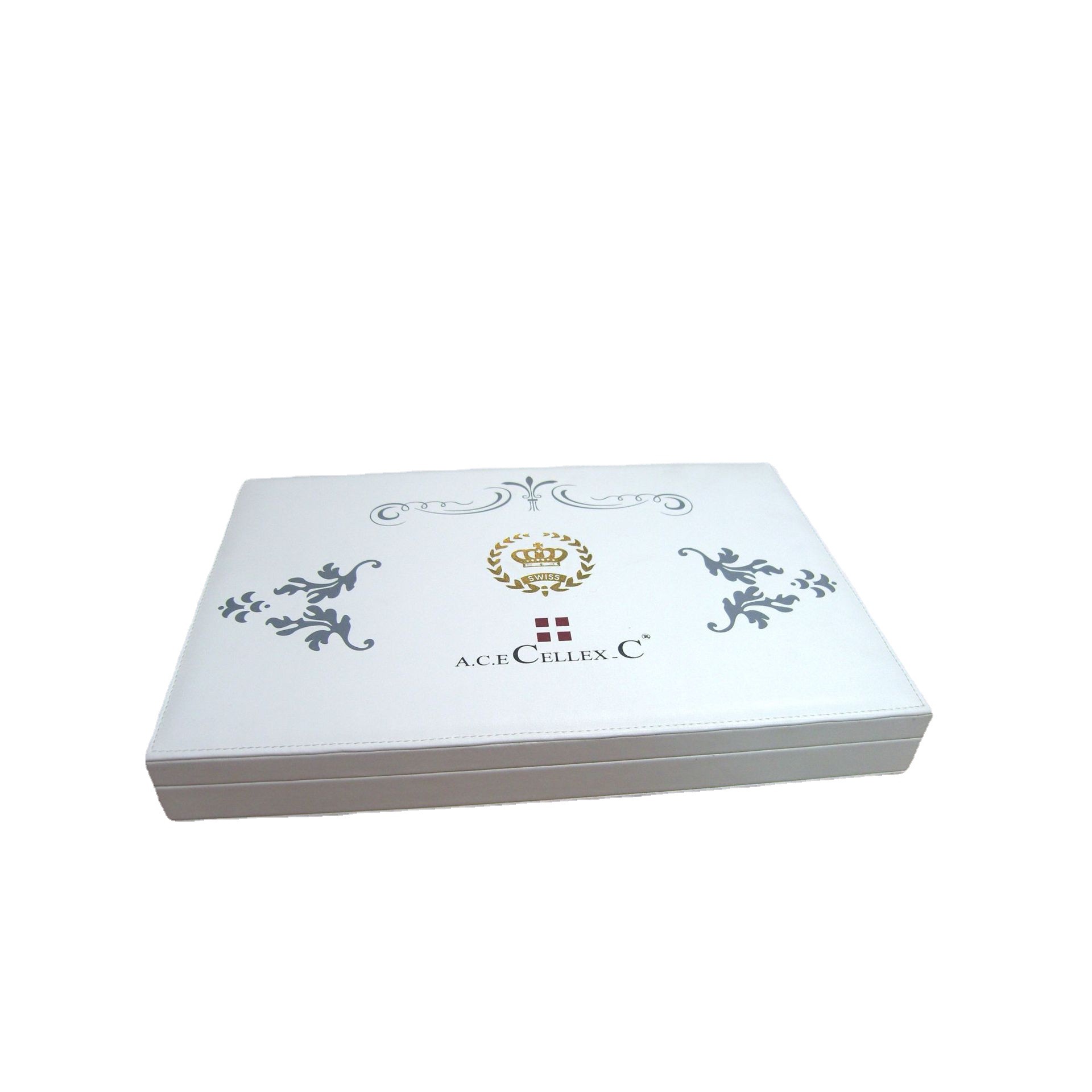 鹏飞制作团队推荐 PU皮裱木盒子 化妆品 首饰包装盒 木盒保健品盒