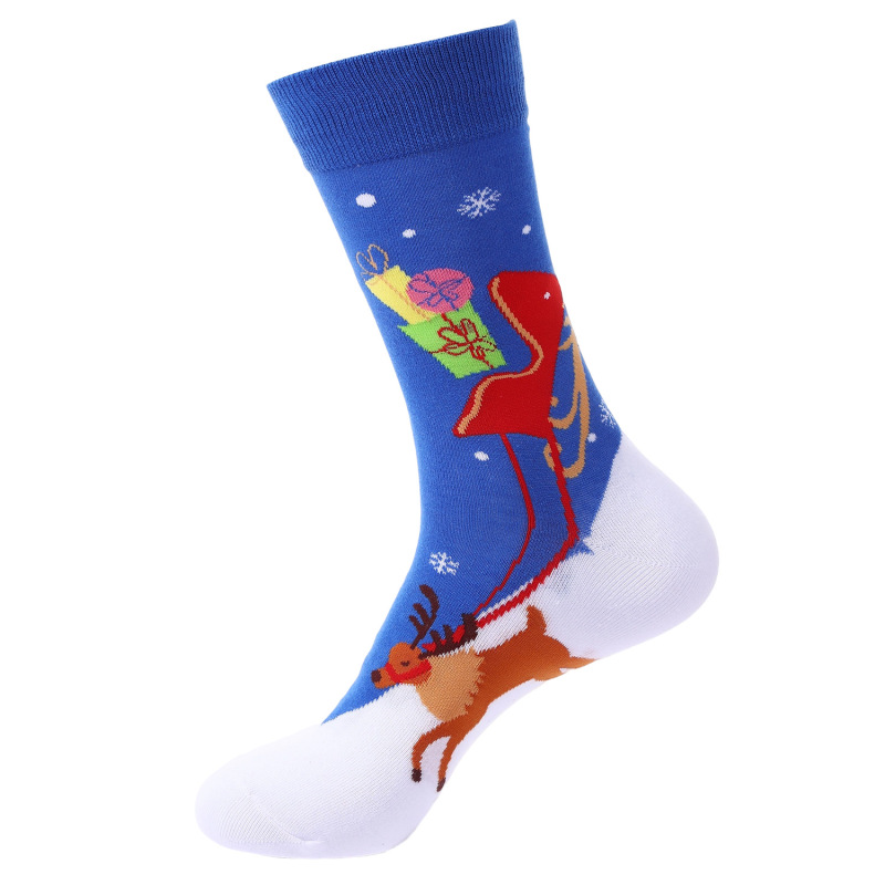 Haichin クロスボーダー クリスマス ミッドチューブ トレンド ソックス レディース ヨーロッパとアメリカのトレンド ブランド クリスマス ソックス ロングソックス メンズ イン トレンド ソックス|undefined