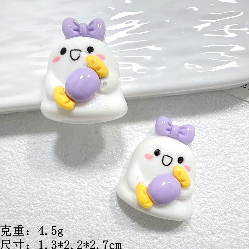卡通万圣可爱鬼蝙蝠树脂配件diy 奶油胶手机壳发夹发饰水杯钥匙扣|undefined