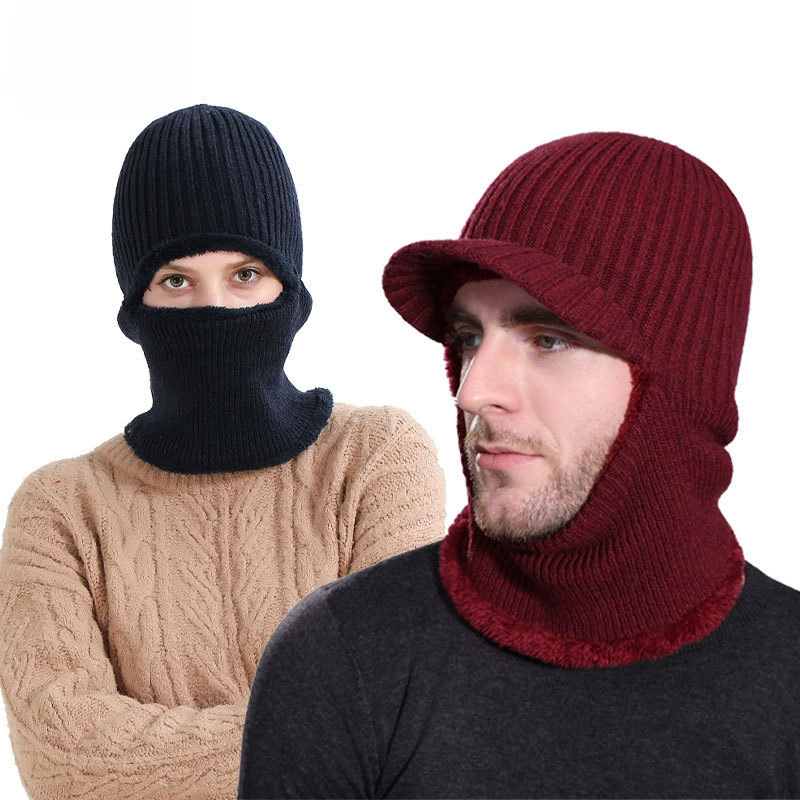 Winter keep warm cap, scarf with hood, hat