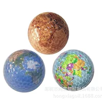 Hongxia Golf Новая модернизированная наклейка в виде доллара мяч монета мяч двухслойная Подарочная специальная наклейка кристалл прозрачный