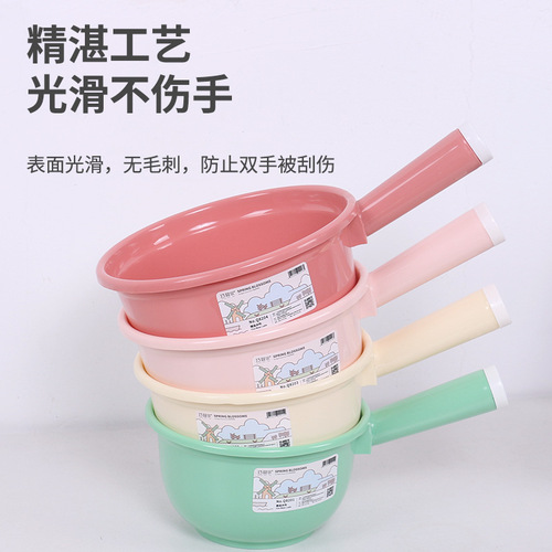 Shared Plastic Water Ladle Kitchen Household Thick Long Handle Water Scoop Large Capacity Water Ladle Bathroom Infant Use Ladle Water Scoop