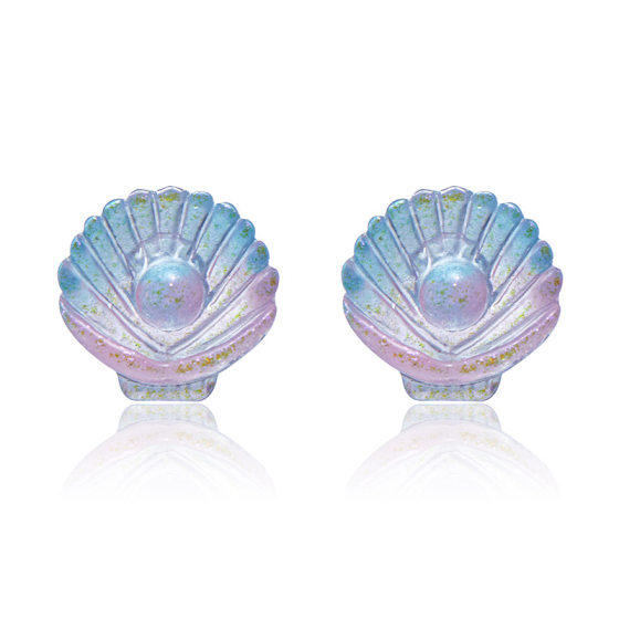 Luminous Nail Jewelry Resin Mini Starfish Shell Fish Diversity Transparent Three-Dimensional Hair Accessories Star Accessories
