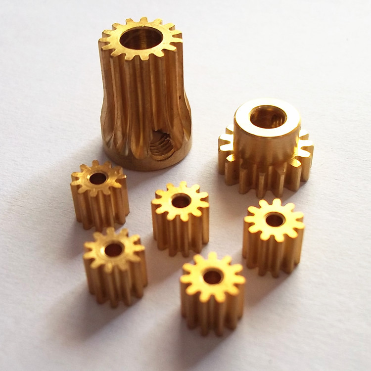 锁具铜齿轮玩具铜齿轮 电机铜马达齿轮滚齿轮精密升降齿轮小齿