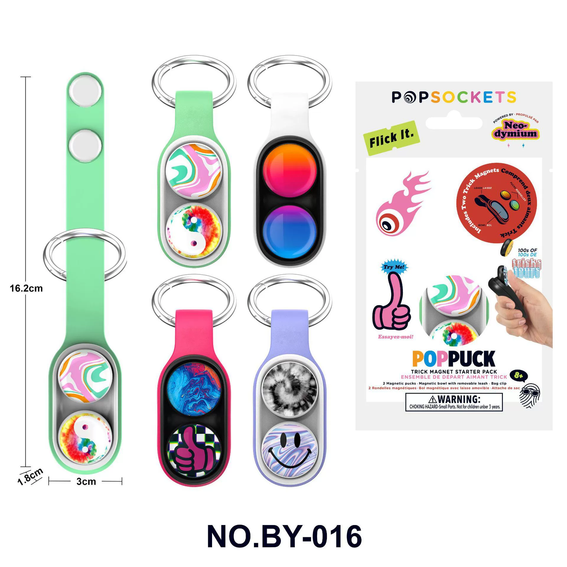 Трансграничная межпальцевая декомпрессия PopSockets PopPuck Fidget Эластичная магнитная декомпрессионная головоломка брелок