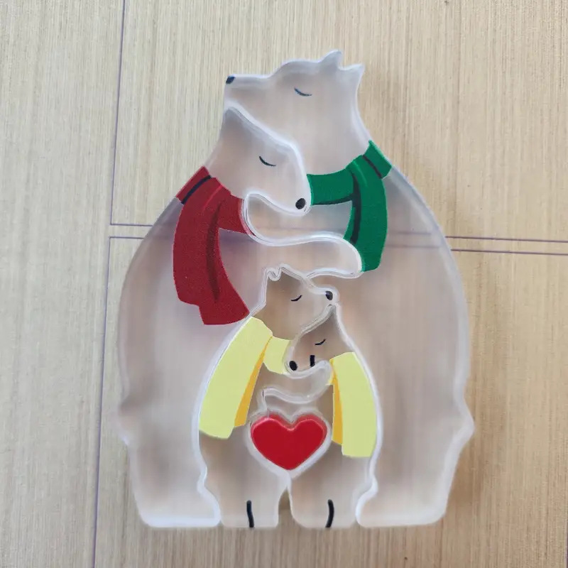 13.5*10.5*1.5 곰 가족을 함께 연결할 수 있습니다