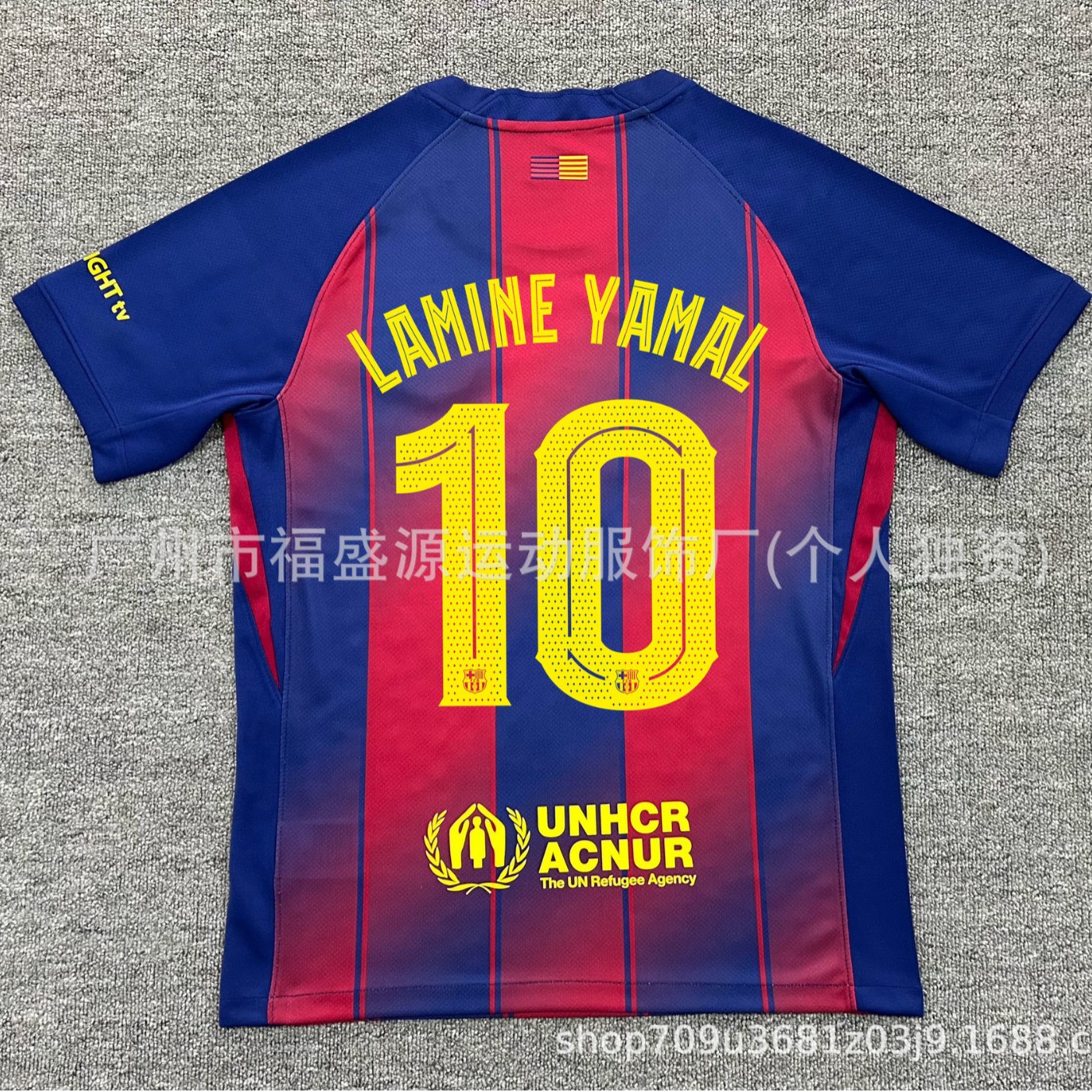 Mayorista 2526 camiseta del Barça No. 10 Yamal Real Madrid Mbappé PSG Arsenal Bayern camiseta de fútbol de mangas cortas