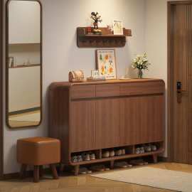 鞋柜家用客厅进门入户收纳鞋架置物架门口收纳柜一体靠墙玄关柜子