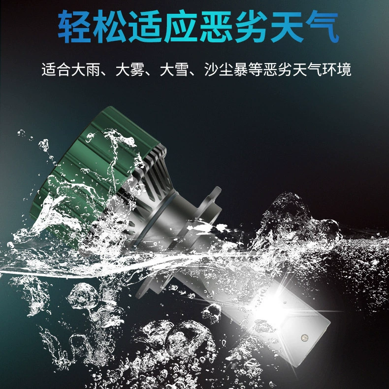 2026 новый M9pro автомобильный LED-фара 65W головной свет H1 высокая яркость H11H79005H4 дальний и ближний интегрированные
