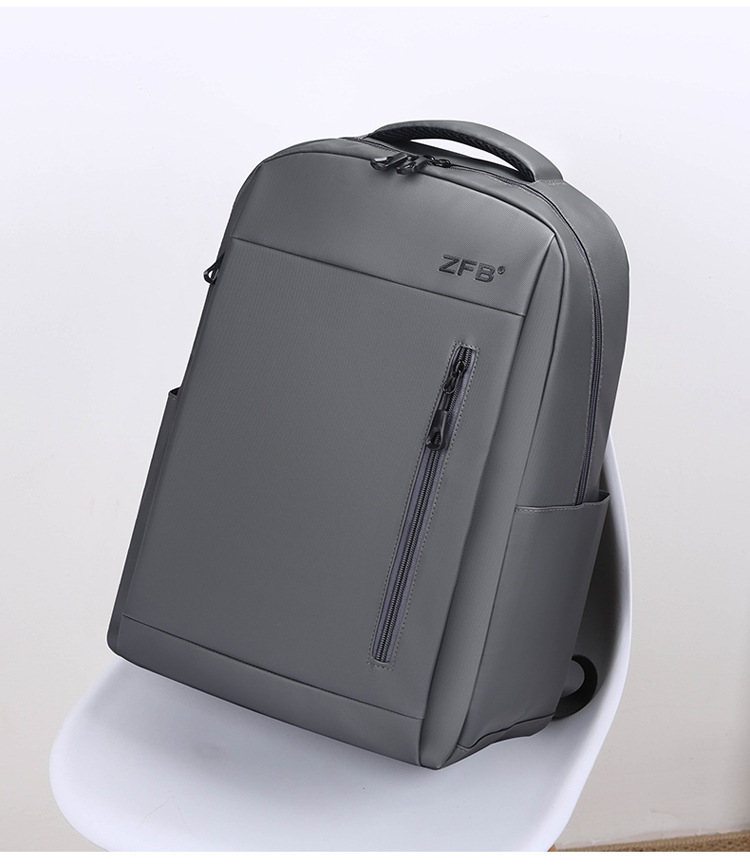 New cross-border wholesale foreign trade backpacks for men, Korean version, large-capacity schoolbags for junior and senior high school students, simple commuting computer bags undefined