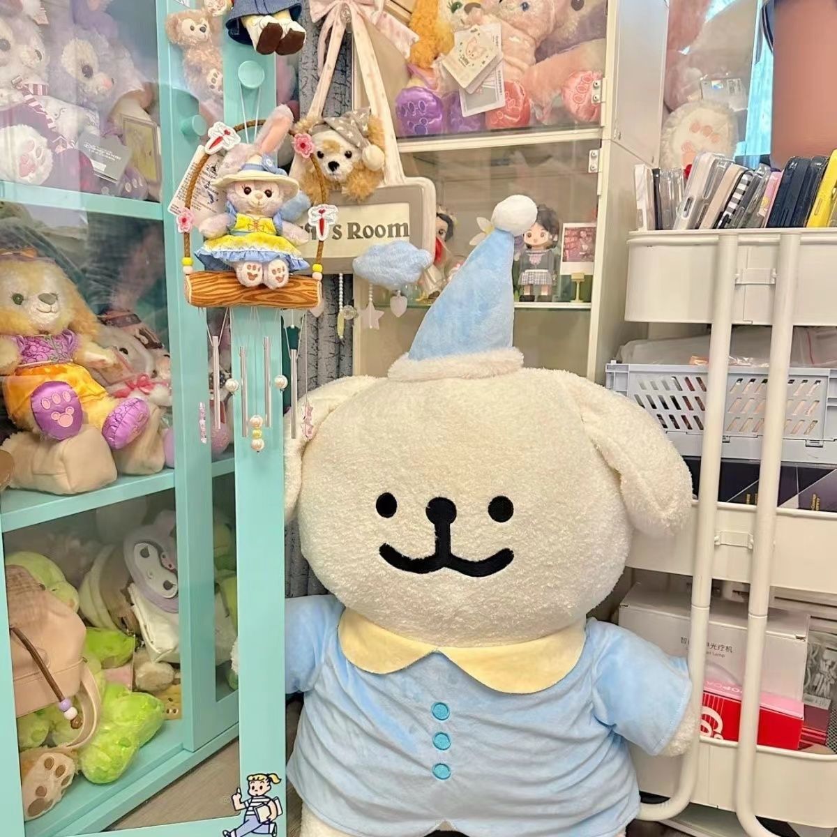 한국 몰타 라인 강아지 인형 잠옷 강아지 인형 봉제 장난감 여성 생일 선물 베개