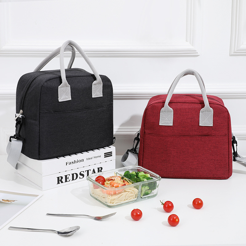 Bolsa de almuerzo de aislamiento catiónico, bolsa de almuerzo portátil, bolsa de humectación de alimentos para camping, bolsa de almuerzo para la escuela y el trabajo