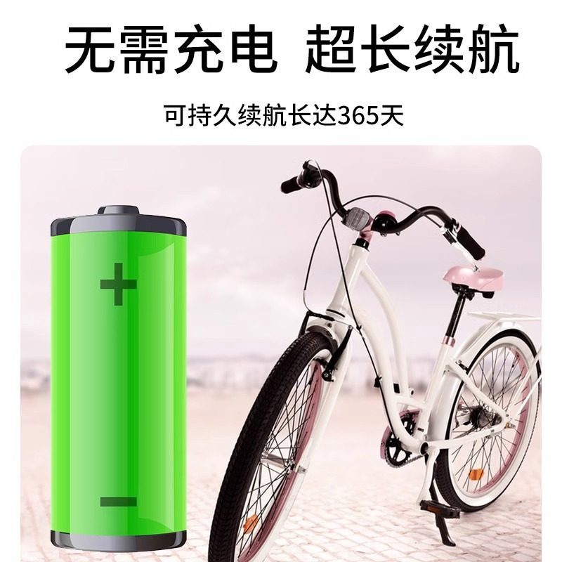 Localizador inteligente de luz trasera para Apple airtag horizontal rastreo de vehículos eléctricos bicicletas GPS anti-perdida