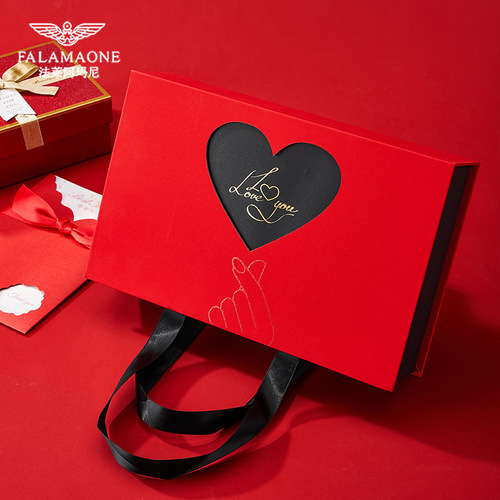 Automatic Belt Fastener with Genuine Leather, High-end, Light Luxury, Heartfelt Gift Box - Ideal for Men, Suitable as a Gift for Boyfriend or Husband