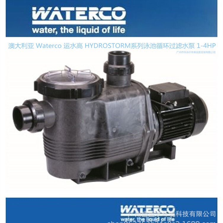 Australia Waterco agua altura de transporte Hydrostorm más serie piscina filtro de circulación bomba de agua