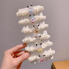 新款卡通可愛夜光帕恰狗發繩ins風少女心學生情侶小皮筋頭飾發圈