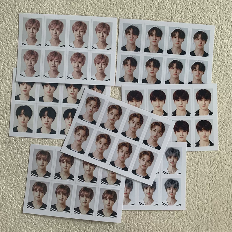 Фото на сертификат NCT DREAM одно-дюймовое фото NCT BLACK для школьного персонального идентификатора