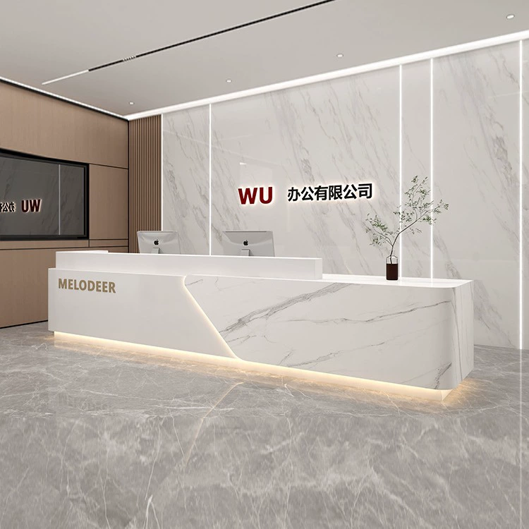 Современная минималистская краска стойка стойка регистрации стойка регистрации отеля стойка регистрации отеля одежда салона красоты бар касса