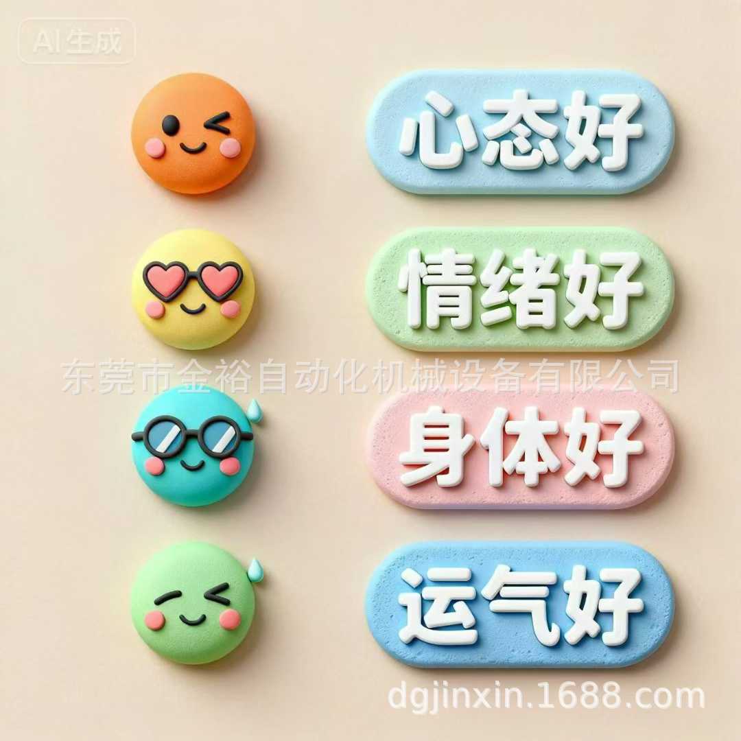 金裕自动硅胶点胶机服装商标滴胶机 多款可选 捏捏