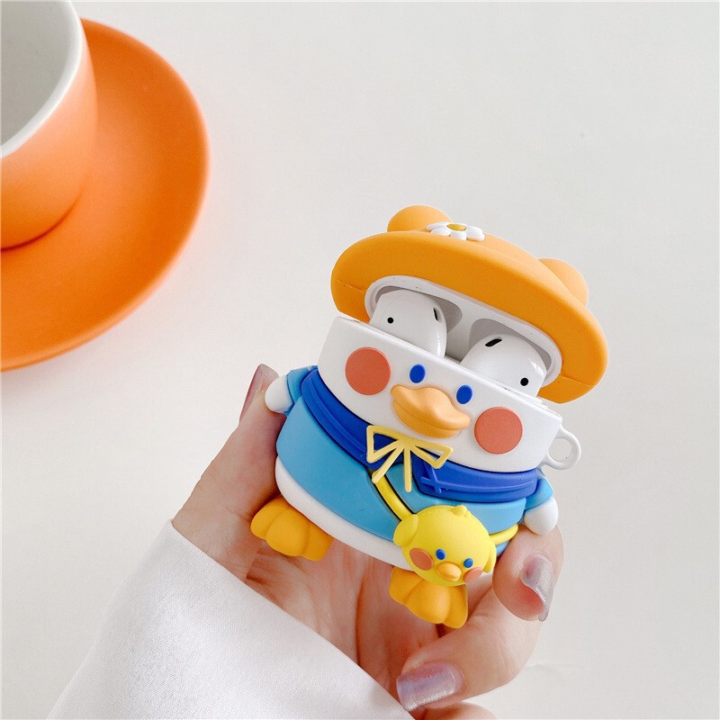 特別オファー卸売 Apple Airpods 1/2 世代漫画ヘッドフォン保護カバーワイヤレス Bluetooth ヘッドセット保護シェル落下防止|undefined