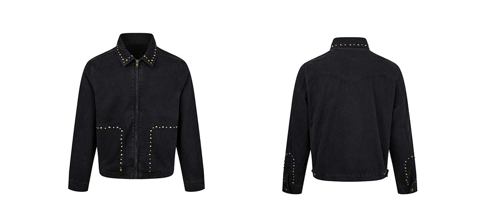 MADEEXTREME Rivet Washed Barn Jacket