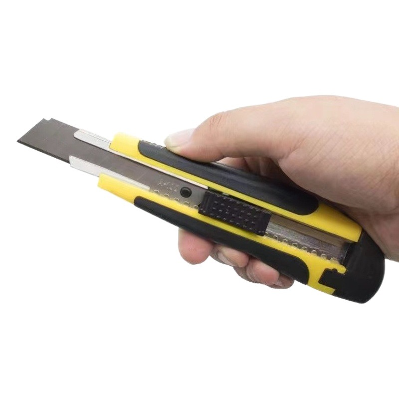 Cuchillo expreso Cuchillo de uso general grande Desmontaje expreso Sacapuntas de acero inoxidable especiales Desembalaje Cuchillo de papel tapiz grande grueso antideslizante