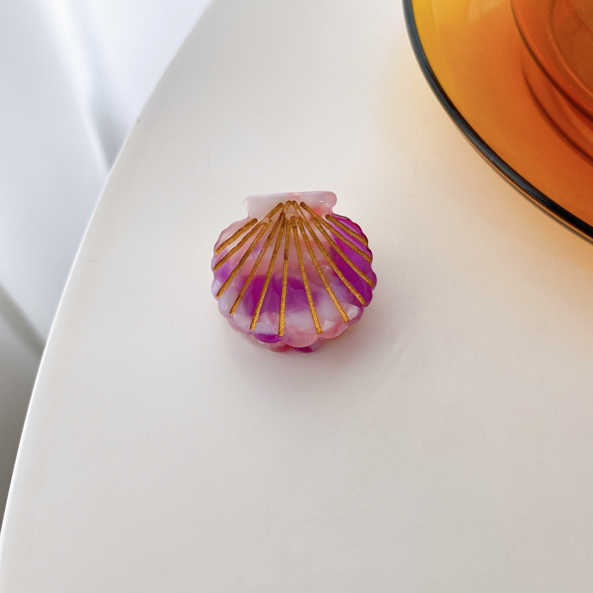 Cute Style Cute Shell Acetic Acid Sheets Handmade Hair Claws