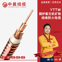 湖北厂家直购YTTW柔性矿物质电缆绝缘电线电缆国标铜芯足米无氧铜