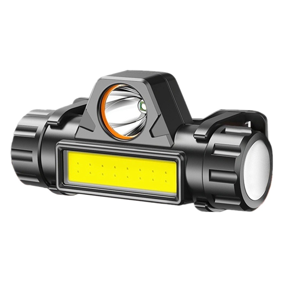 Linterna frontal LED miniatura, luz fuerte, doble fuente, carga USB, magnética, para pesca, trabajo y emergencias, producto estrella