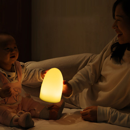 LED barra huevo lámpara de escritorio lámpara de control remoto lámpara de cabecera dormitorio cabecera lámpara USB colorida