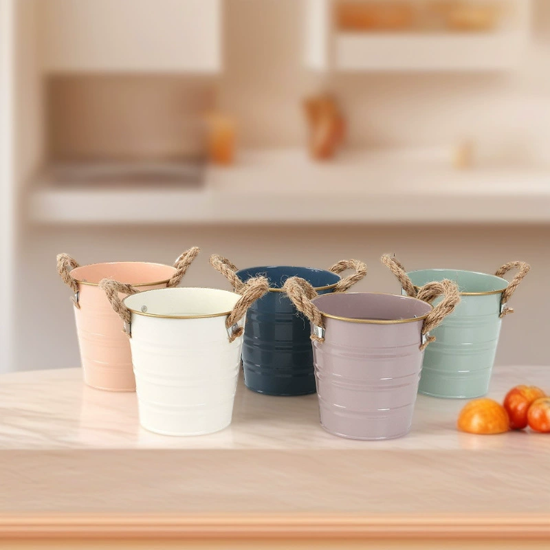 Новый Европейский творческий цветочный горшок для елки веранда цветочный горшок сделать старое Ретро украшение для домашнего рабочего стола