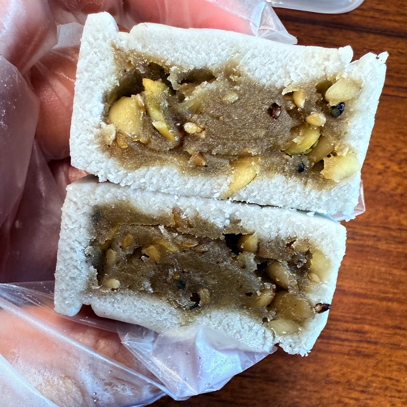 中秋米皮月饼定制黑芝麻椒盐花生月饼工厂代加工散装茶点批发拿货|undefined