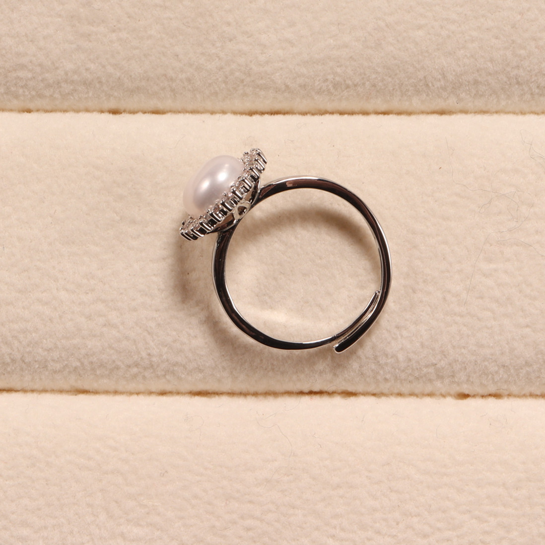 Freshwater Pearl Copper Hat & Scarf Sets Sets display picture 3